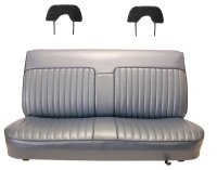 '82-'93 Chevrolet S-10 Pickup Standard Cab Bench Seat with Low Back Rest; With Head Rest Covers Seat Upholstery Front Seats