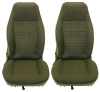 '82-'93 GMC S-15 Pickup Standard Cab Bucket Seats; Style 2 Seat Upholstery Front Seats