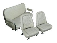 '69-'72 GMC Jimmy Front Bucket Seats; Rear Bench Seat Upholstery Complete Set