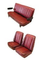 '73-'87 GMC Jimmy Front Lowback Bucket Seats; Rear Bench Seat Upholstery Complete Set