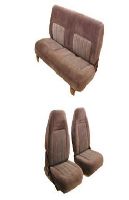 '87-'91 Chevrolet Blazer Front Bucket Seats; Rear Bench Seat Upholstery Complete Set