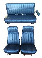 '73-'87 Chevrolet Blazer Front Highback Bucket Seats; Rear Bench; Style 2 Seat Upholstery Complete Set