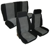 '82-'88 Buick Grand National 2 Door, Front Bucket Seats; Rear Bench Seat Upholstery Complete Set