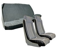 '81-'88 Buick Regal 2 Door, Front Bucket Seats and Rear Bench Seat Upholstery Complete Set