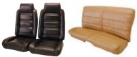 '78-'81 Oldsmobile Cutlass 2 Door Front Bucket Seats and Rear Bench Seat Upholstery Complete Set