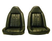 '73-'77 Chevrolet El Camino Front Swivel Bucket Seats; 2 Buttons Seat Upholstery Front Seats