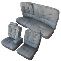 '81-'88 Buick Regal 2 Door, G-Body 60/40 Front and Rear Bench Seat Upholstery Complete Set