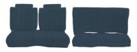 '73-'74 Chevrolet Malibu 2 Door, Front and Rear Bench Seat; 8 Buttons Front 9 Buttons Rear Seat Upholstery Complete Set