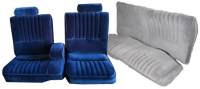 '81-'88 Buick Grand National 2 Door; T-Type 55/45 Split Front Seat and Rear Bench Seat Set Seat Upholstery Complete Set