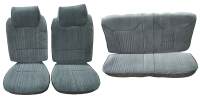 '81-'88 Oldsmobile 442 2 Door, Salon 442, Front Buckets and Rear Bench Seat Upholstery Complete Set