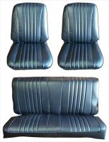 '68 Chevrolet Chevelle Front Buckets, Rear Bench Seat Upholstery Complete Set