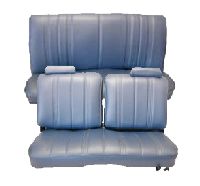'78-'82 Pontiac Grand Prix 2 Door Front Split Bench Without Arm Rest; Rear Bench; Style 1 Seat Upholstery Complete Set
