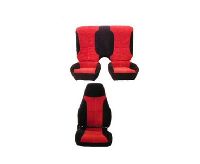 '93-'96 Chevrolet Camaro Front Bucket Seats; Solid Rear Back Rest; Deluxe Model Seat Upholstery Complete Set