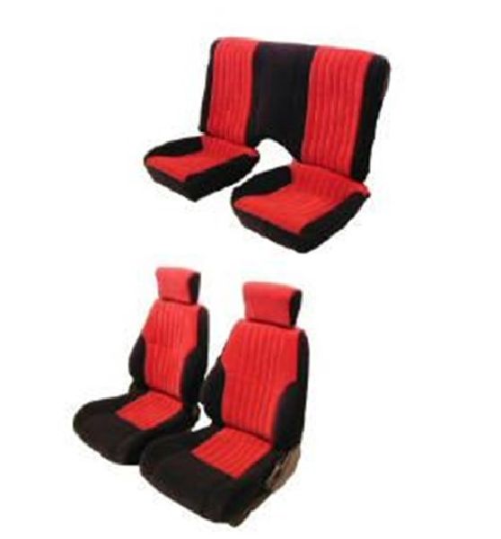 93-02 Pontiac Trans Am Seat Upholstery Complete Set Front Bucket Seats ...