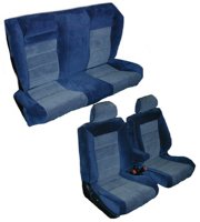 '90-'93 Honda Accord Coupe With Front Bucket Seats, Rear Bench Seat Upholstery Complete Set