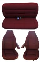 '89-'93 Dodge Ramcharger Front Bucket Seat; Rear Bench; Trim Codes H5 or H6 Seat Upholstery Complete Set