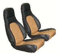 '90-'92 Mazda Miata Bucket Seats; With Speakers in Head Rests Seat Upholstery Front Seats