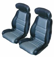 '88-'92 Mazda RX7 Hard Top, Bucket Seats With Speakers in Head Rests Seat Upholstery Front Seats