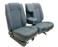 '83-'92 Ford Ranger - Regular Cab 60/40 Bucket Seat; XLT Style Seat Upholstery Front Seats