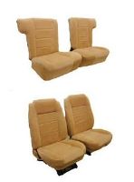 '83-'92 Ford Bronco II (Mid Size) Front Buckets; Rear Split Bench (Non-Eddie Bauer)  Seat Upholstery Complete Set