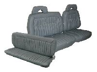 '92-'95 GMC Full Size Truck, Extended and Double Cab 60/40 Front Bench Seat; Rear Bench; Sierra Model Seat Upholstery Complete Set
