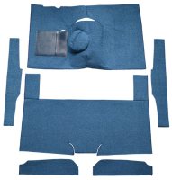 '60-'65 Ford Ranchero 6 Cylinder 4 Sp, Bench Seat Cut and Sewn Carpet