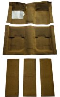 '69-'70 Ford Mustang Fastback Kit, With Folddowns Molded Carpet