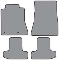 '15-'22 Ford Mustang  Floor Mats, Set of 4 - Front and back