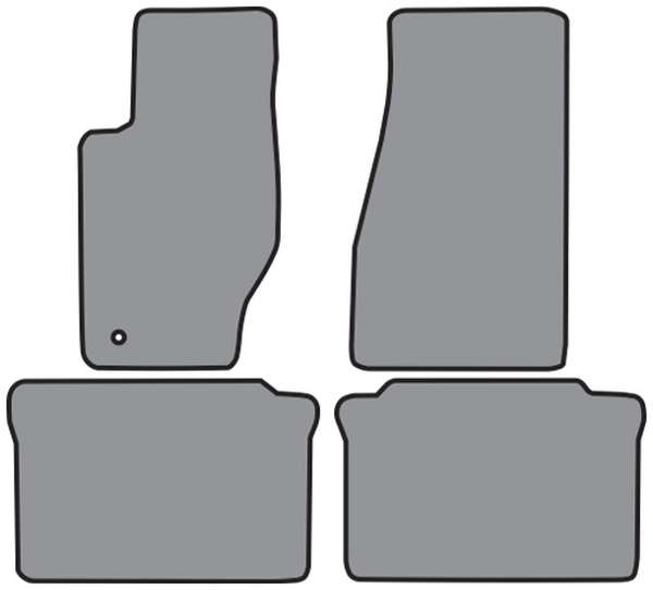 2005-2010 Jeep Grand Cherokee Floor Mats, Set of 4 - 2005, 2006, 2007 ...