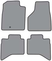 '02-'12 Dodge Full Size Truck, Extended/Quad Cab 1500, Quad Cab Floor Mats, Set of 4 - Front and back
