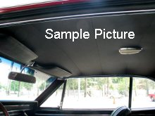 '75-'76 Chevrolet Impala 4 Door Sedan Bow Style Headliner