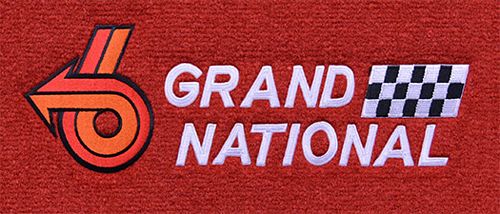 buick grand national floor mats